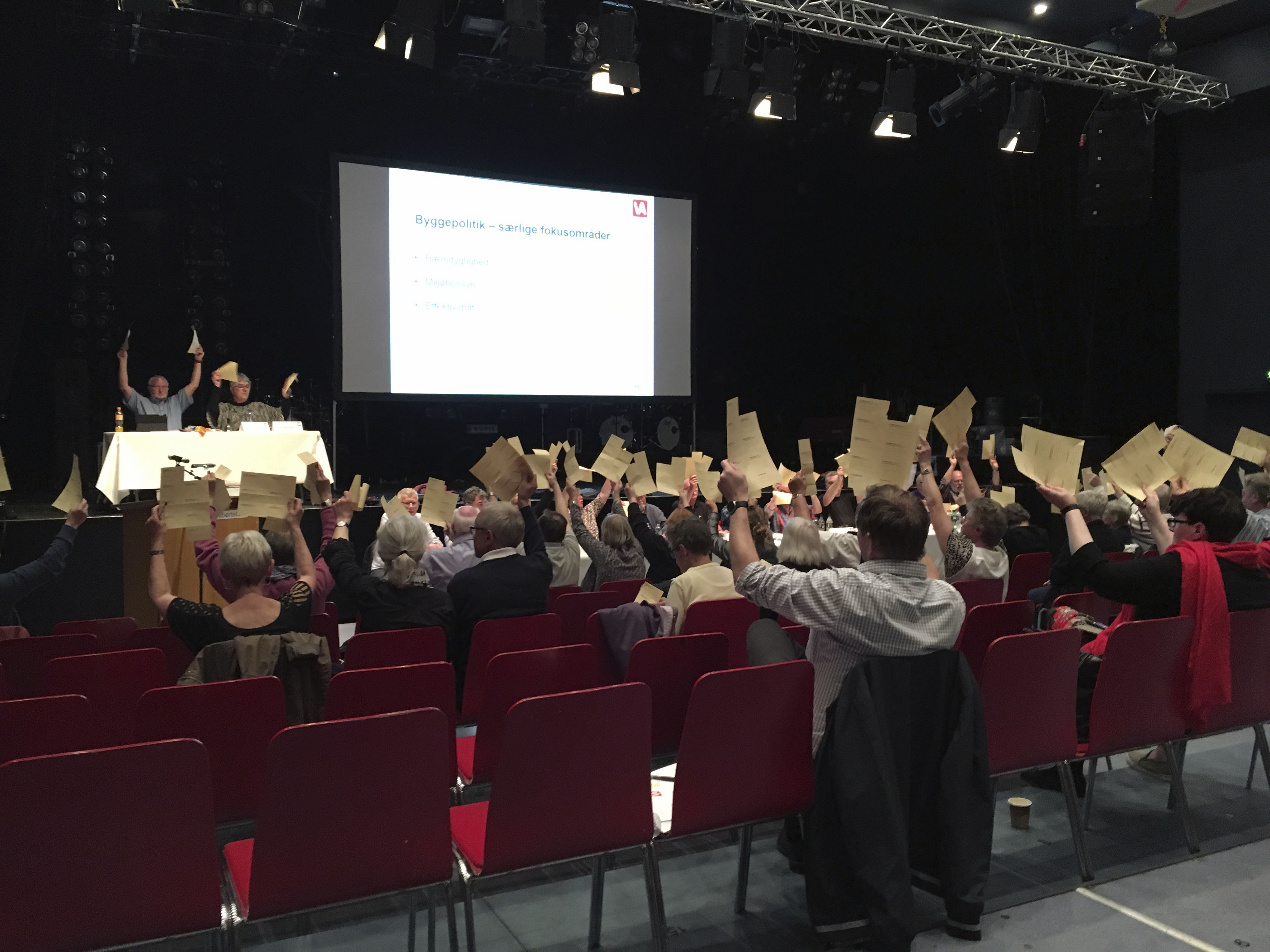 Afstemning om byggepolitik